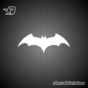 Batman Logo Sticker - Arched Wing